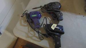 lot 167 image: Lot of Soldering Guns