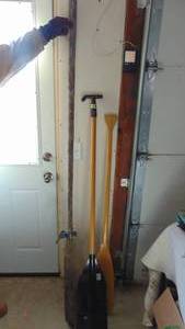 lot 9 image: 2-Paddles and an Oar