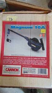 lot 12 image: Cannon Magnum 10A Electric Downrigger