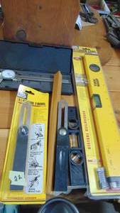 lot 22 image: Lot of Various of Levels and Other Tools