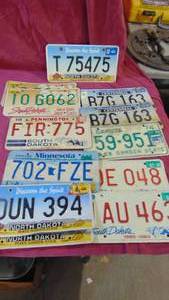lot 25 image: Lot of License Plates
