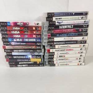 lot 27 image: Lot Of Twenty Eight PS3 Games Sports Call Of Duty And More Preowned