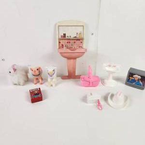 lot 31 image: Miscellaneous Toys Barbie Items and More Preowned Good Condition