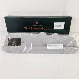 lot 39 image: Kool Supplies Gray Sink Splash Guard New