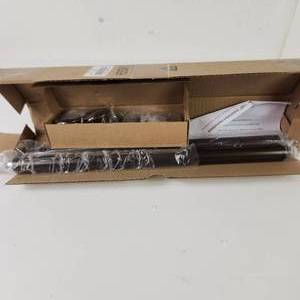 lot 48 image: New Open Box Bronze Curtain Rod For Window 28 to 48 Inches 1 Diameter Heavy Duty Adjustable Modern Decorative