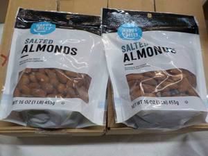 lot 109 image: 2 ct 16 oz bags HappyBelly Salted A...