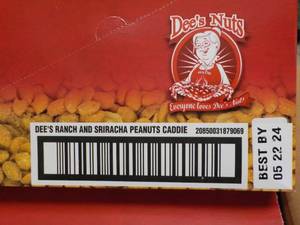 lot 110 image: 20 ct bags Dees Ranch and Sriracha...