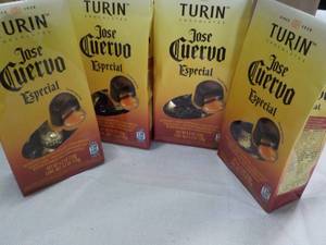 lot 138 image: 4 ct 4.2 oz pkgs Turin Jose Cuervo ...