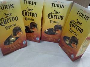 lot 140 image: 4 ct 4.2 oz pkgs Turin Jose Cuervo ...