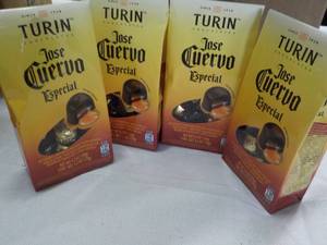 lot 142 image: 4 ct 4.2 oz pkgs Turin Jose Cuervo ...