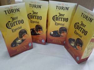 lot 145 image: 4 ct 4.2 oz pkgs Turin Jose Cuervo ...