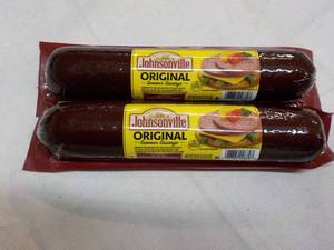 lot 161 image: 2 ct 20oz Johnsonville Summer Sausa...