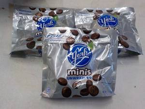 lot 167 image: 3ct 7.6 bags York Minis Candy...