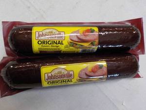 lot 177 image: 2 ct 20 oz Johnsonville Summer Saus...