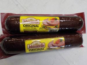 lot 178 image: 2 ct 20 oz Johnsonville Summer Saus...