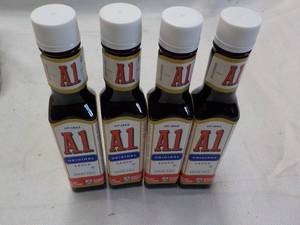 lot 194 image: 4 ct 5 oz A1 Original Sauce...