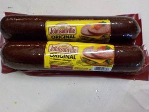 lot 222 image: 2 ct 20 oz Johnsonville Summer Saus...