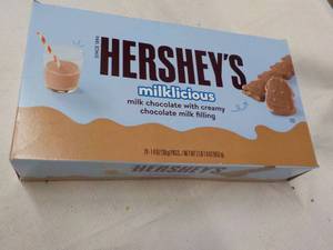 lot 235 image: Hersheys 24 ct milk chocolate bars...