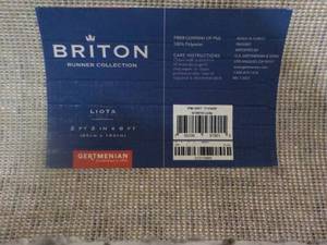 lot 30 image: Briton Runner 2ft x6ft...
