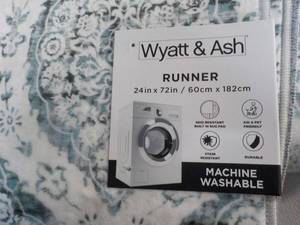 lot 46 image: Wyatt and Ash 24 x 72 Machine Wash...
