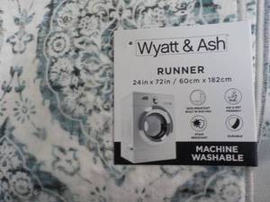 lot 48 image: Wyatt and Ash 24 x 72 Machine Wash...