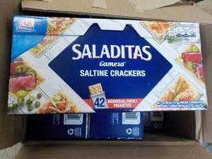 lot 94 image: Case of 12ct 16.2 oz Boxes Saladita...