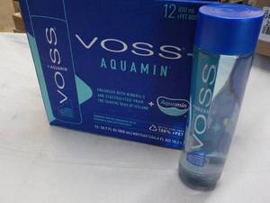 lot 98 image: 12 ct 28.7 oz Bottles VOSST Aquamin...