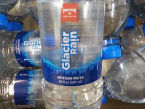 lot 99 image: 18ct 20 ozBottles Glacier Rain Wate...