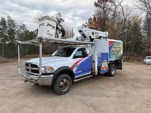 2016 Ram 5500 Dur-A-Lift Boom and Chipper Truck