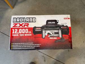 Brand New Badland 12,000 LB Winch