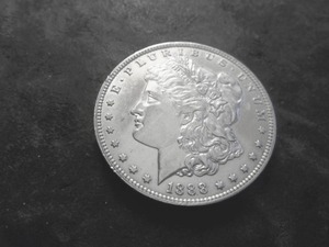 lot 7 image: 1888 O Morgan Silver Dollar