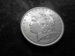 lot 8 image: 1889 Morgan Silver Dollar