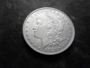 lot 23 image: 1921 Morgan Silver Dollar