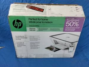 lot 101 image: HP DeskJet 2855e Multifunction Wireless Inkjet Printer