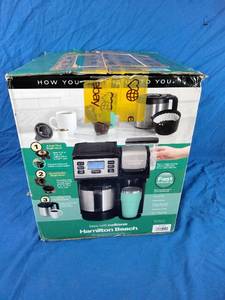 lot 102 image: Hamilton Beach FlexBrew Trio Coffee Maker with Thermal Carafe Black