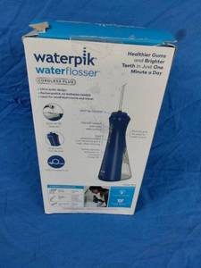 lot 115 image: Waterpik Cordless Plus Water Flosser -Blue