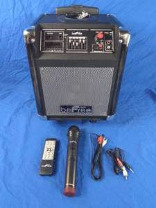 lot 122 image: beFree Sound 6.5 Subwoofer Bluetooth Portable Party Speaker