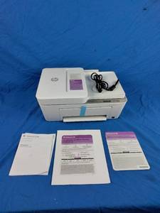 lot 149 image: HP DeskJet 4255e All-in-One Wi-Fi Inkjet Printer, White