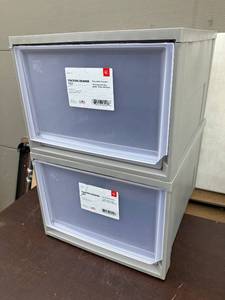 Plastic Stacking Drawers