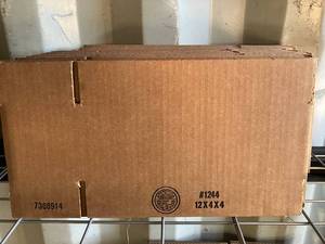 Cardboard Boxes - 12 x 4 x 4
