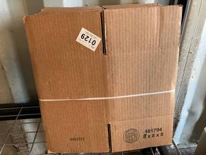 Cardboard Boxes - 8 x 8 x 8