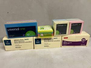 lot 18 image: Miscellaneous Sticky Notes