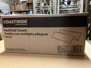 lot 39 image: Brown Multifold Paper Towels