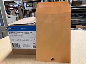 lot 54 image: 6 x 9 Envelopes