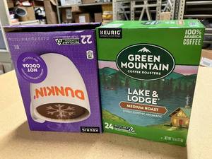 lot 63 image: Cocoa and Coffee K-Cups