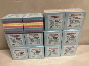 lot 107 image: Pastel Dispensable Sticky Notes