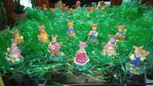 lot 51 image: Easter Bunny Ornaments (10)