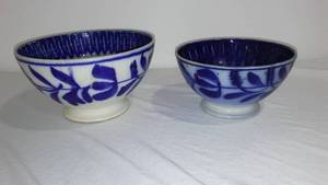lot 686 image: Vintage Regout Maastricht Bowls(2)