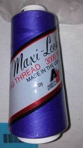 lot 734 image: Maxi Lock Royal Blue Thread 3000 Yds (3).