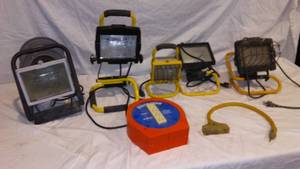 lot 450 image: Shop Lights (5) Store a Cord and more.